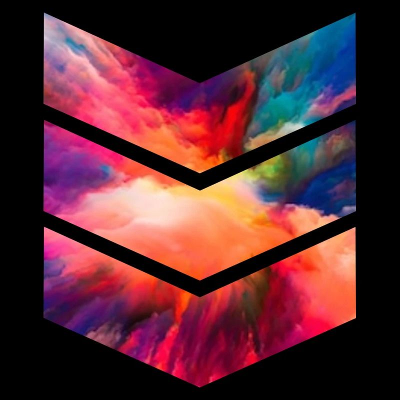 timeless pattern colors clouds