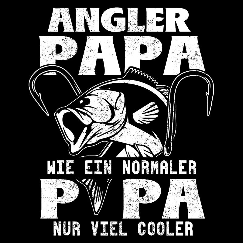 Papa pêcheur à la ligne juste beaucoup plus cool