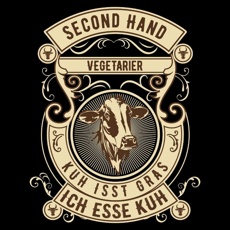 Second Hand Vegetarier - Kuh