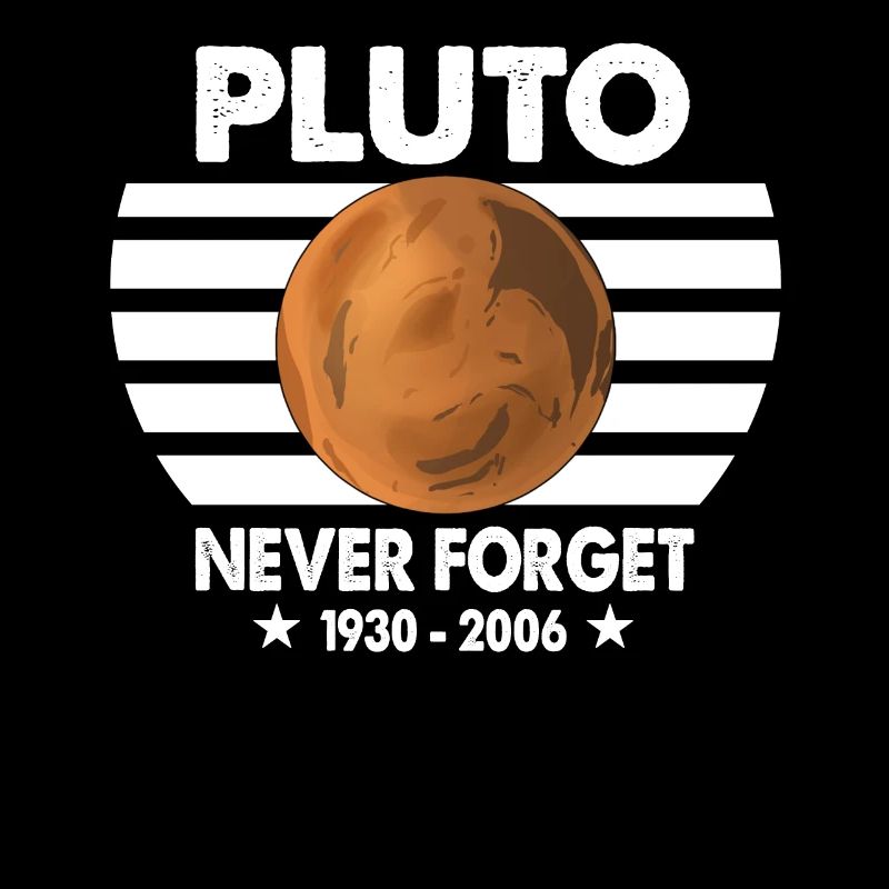 The Dwarf Planet In Solar System Never Forget 1930