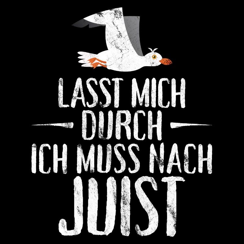 Lasst mich durch ich muss nach Juist Möwe