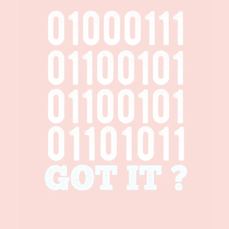 Code binaire - Vous l’avez compris