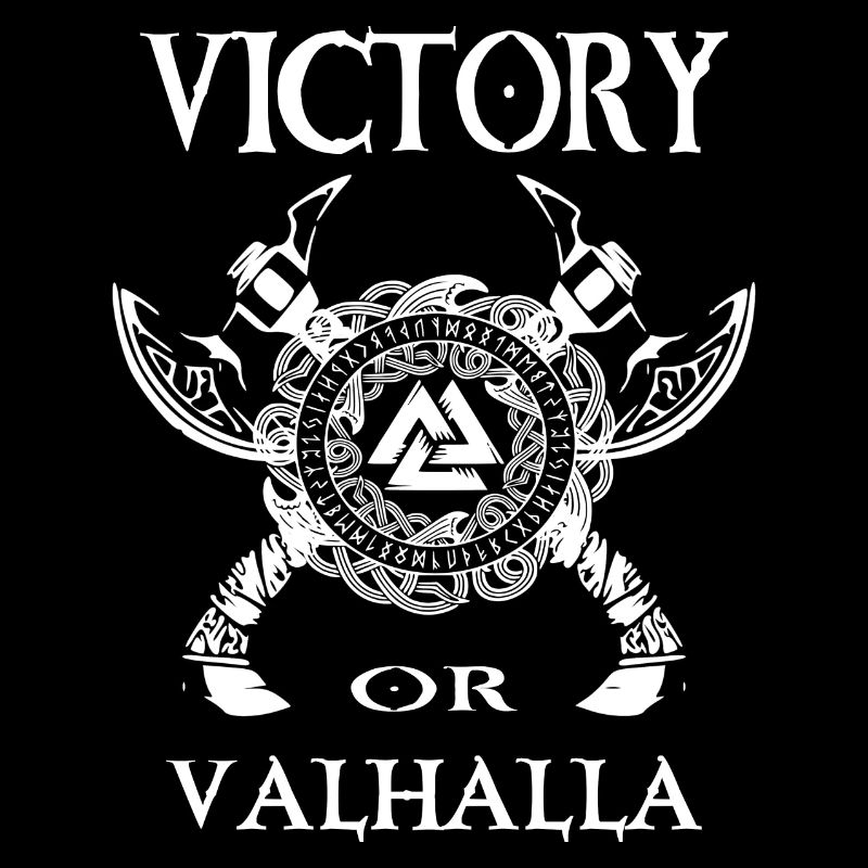 Symbole nordique viking Valhalla Valhalla
