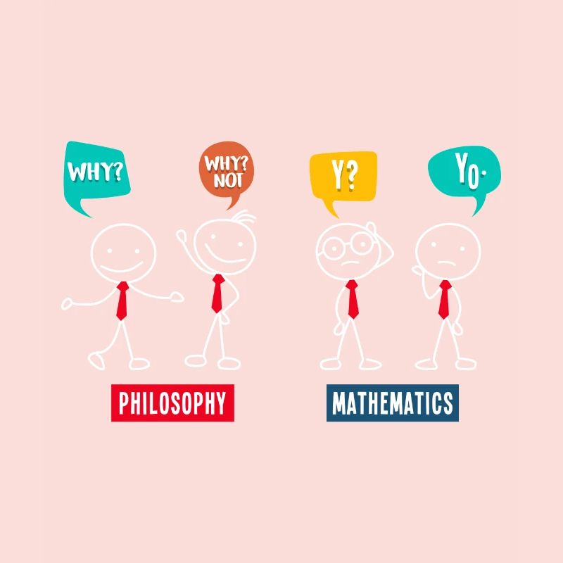 Philosophy vs. Mathematics Mathe Mathematik Lehrer
