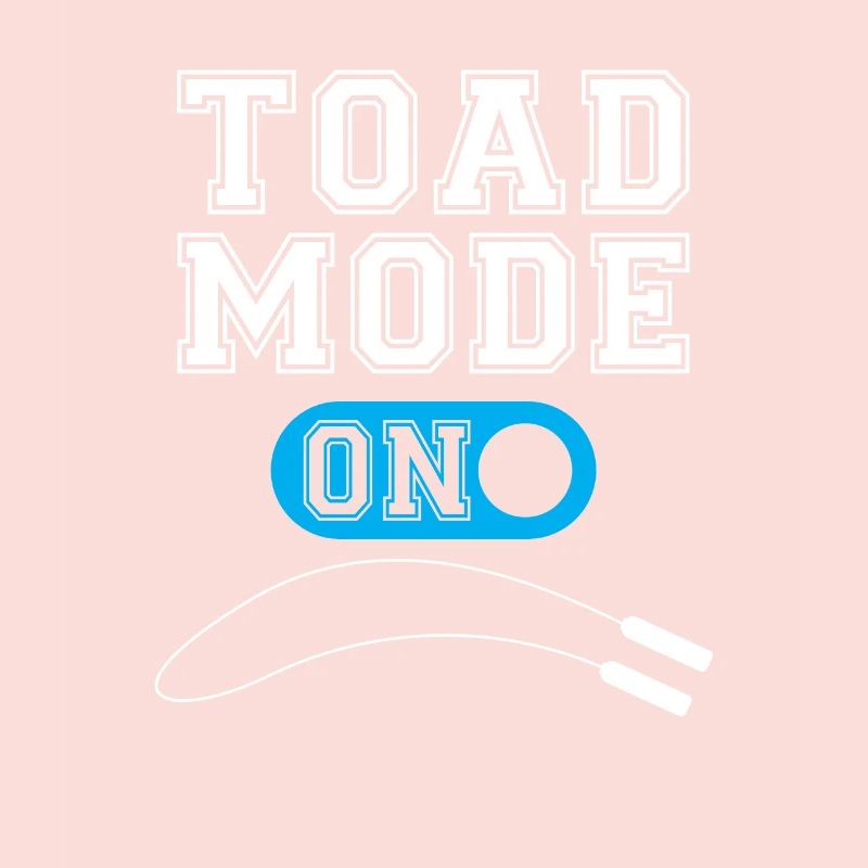 Toad mode for skipping rope Skipping rope training