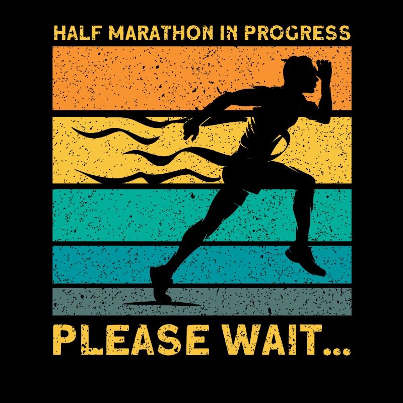 Halbmarathon Laufen Läufer Geschenk