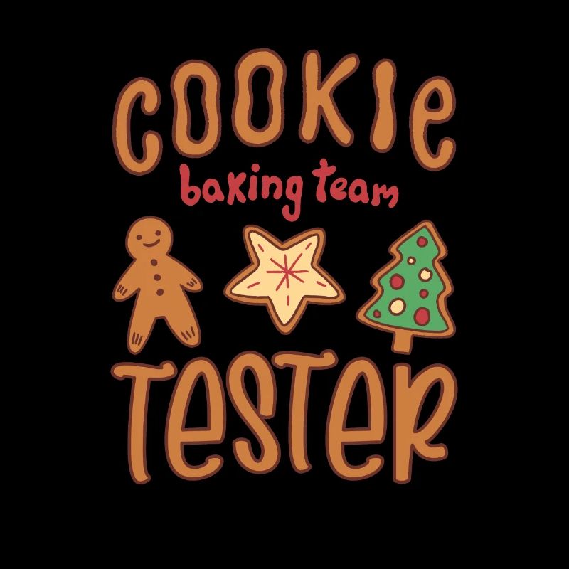 Biscuit de cuisson Cookie Testeur d’équipe de cuisson Cookie