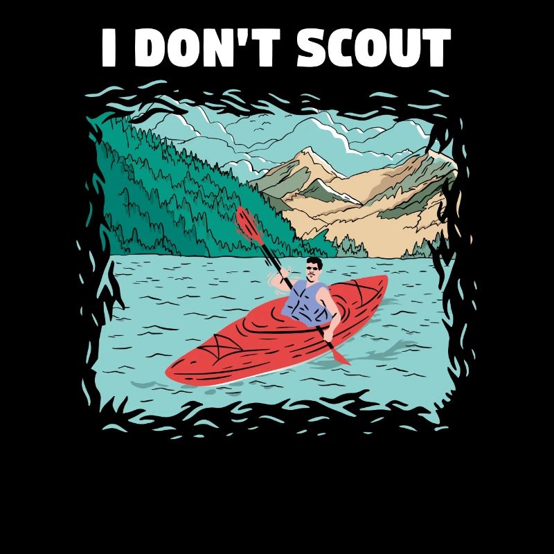Je ne fais pas de scouting en kayak d’eau vive