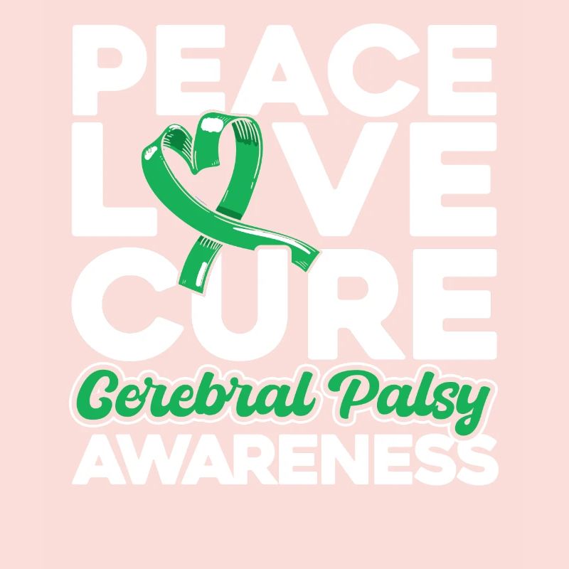 Conscience de la paralysie cérébrale Green Loop Zereb