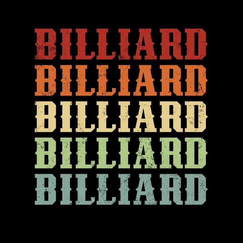 Billiard Billiard Vintage Billard Retro Billard