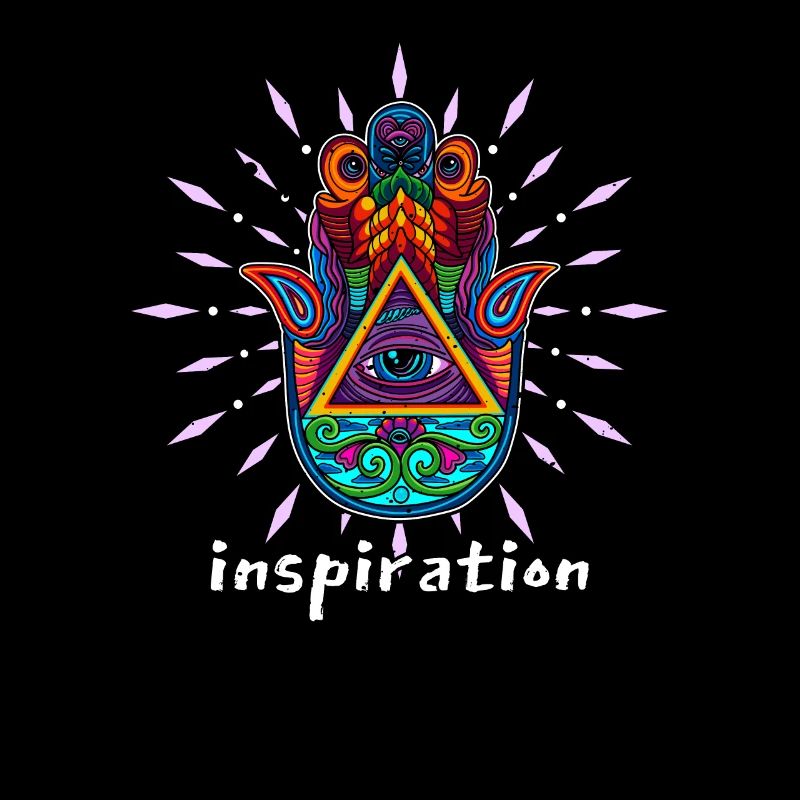 Main de Hamsa Talisman Yoga Protection Bouddha
