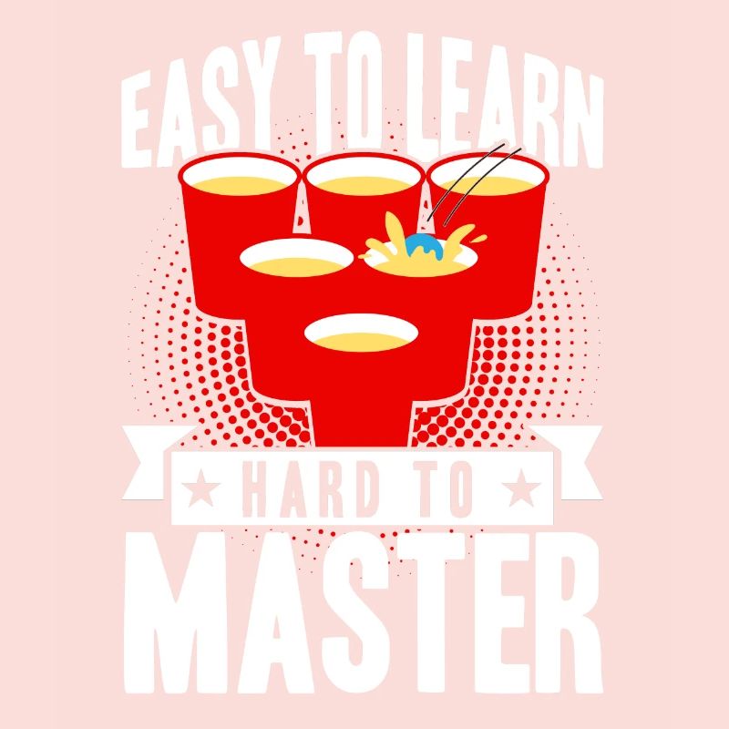 Beer Pong Champion Facile à apprendre, difficile à apprendre