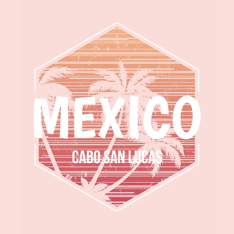 Cabo Mexico Beach Vacation Souvenir