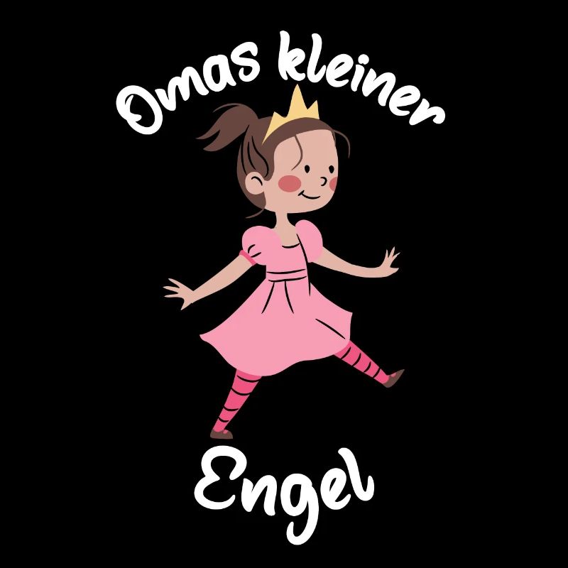 Enkelkind Omas kleiner Engel Mädchen Omas Enkelin