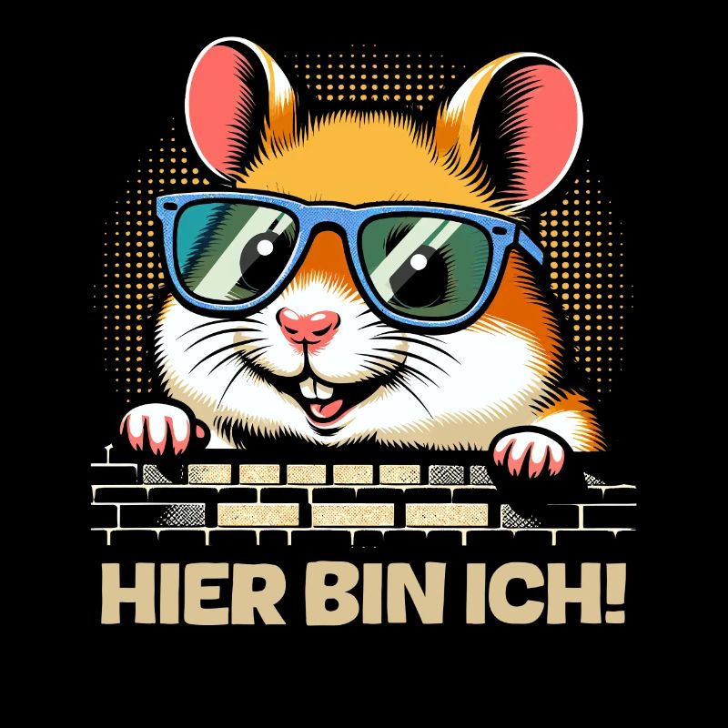 Hier bin ich! Hamster
