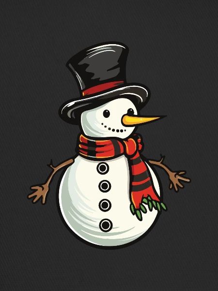 Snowman Winter Snow