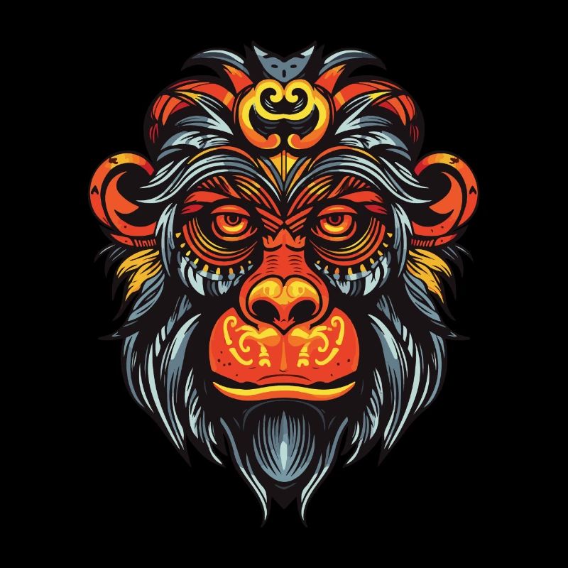 Portrait de singe