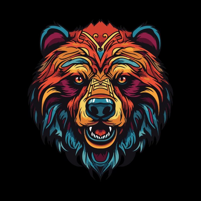 Portrait d’ours