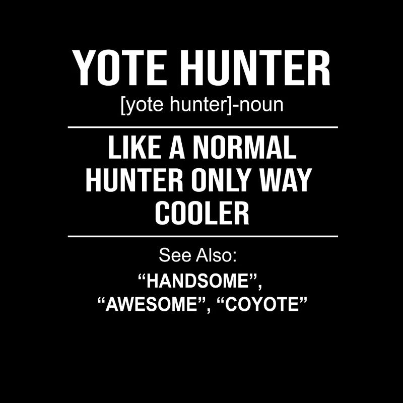 Chasse au chasseur de coyote