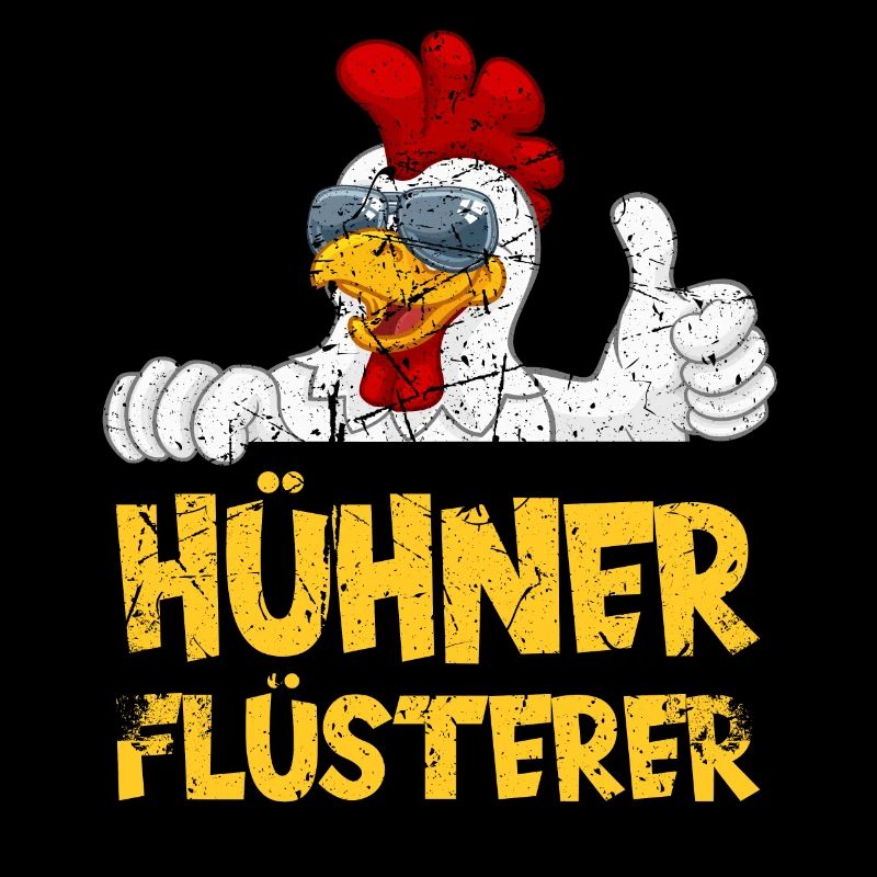 Hühnerflüsterer. Huhn