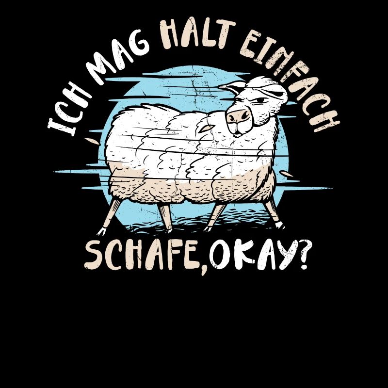 Ich mag einfach Schafe, Okay? Schaf