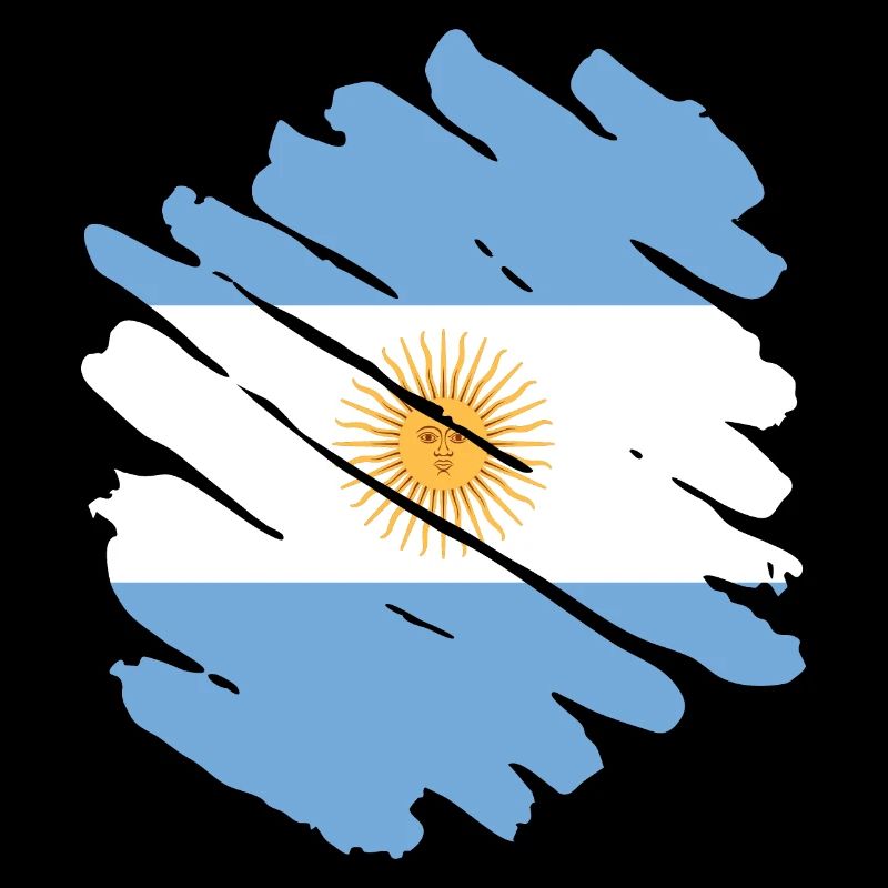 Drapeau de l’Argentine Amérique du Sud Drapeau de l’Argentine