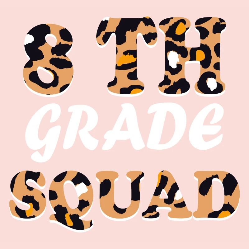 Cadeaux d’enseignant Leopard 8th Grade