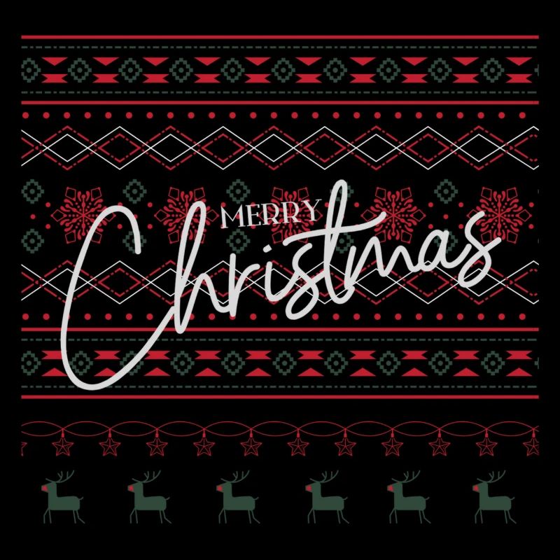 Laid de Noël Pull - Joyeux Noël