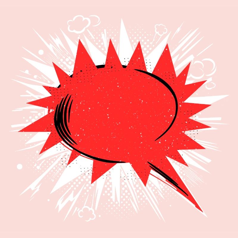 Empty speech bubble