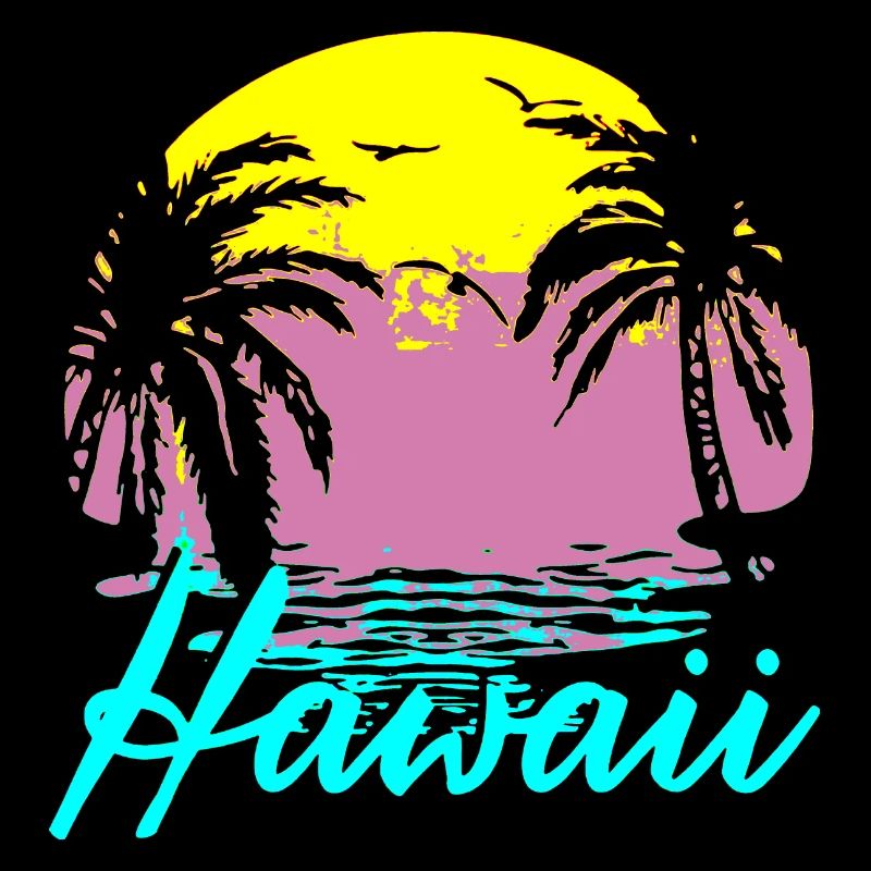 Hawaii Honolulu Surfer Spruch Strand