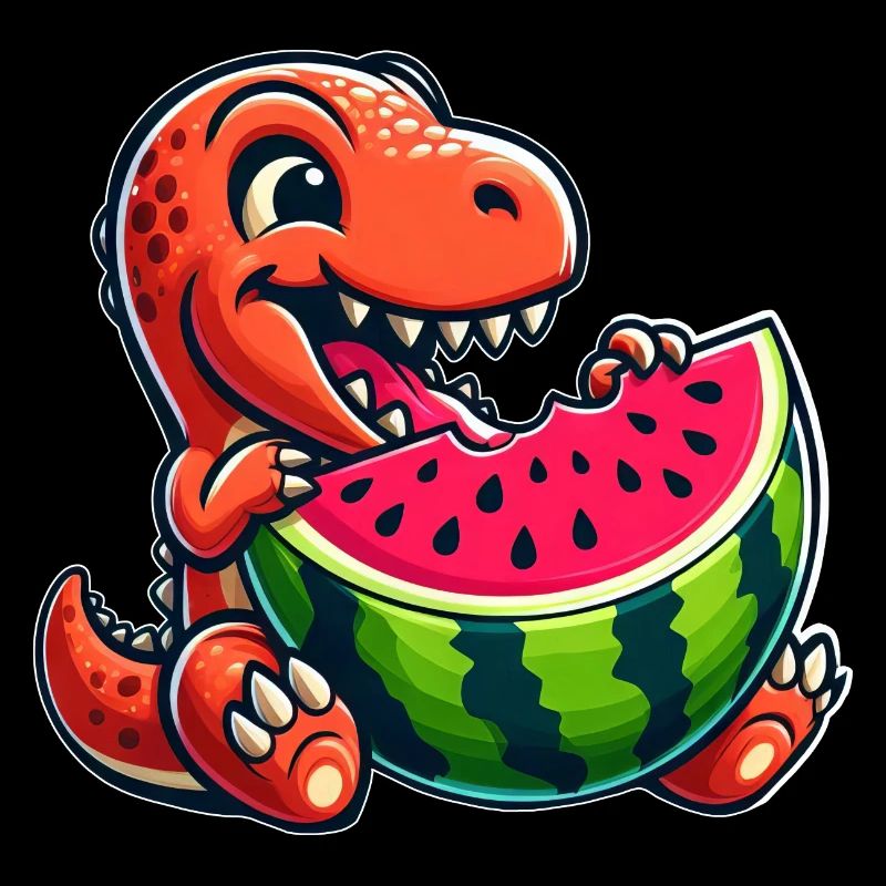 Dinosaure T-Rex Pastèque Fruité d’été