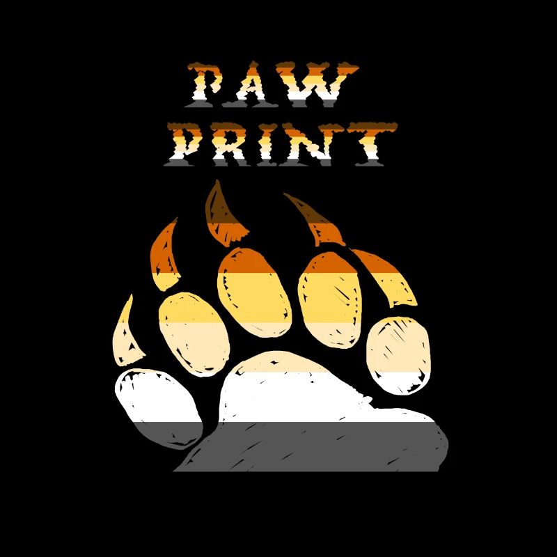 Paw Print Bear Pride