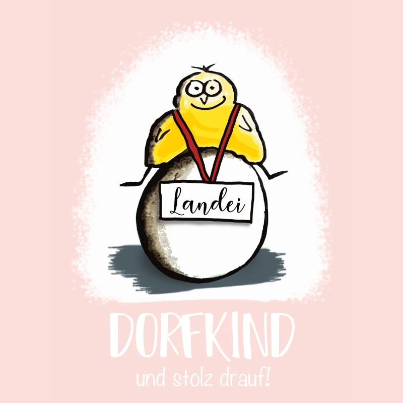 Landei Dorfkind stolz drauf Geschenkidee Spruch