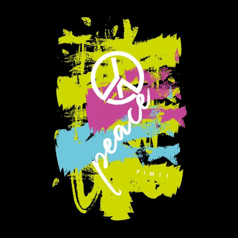 Peace farbig