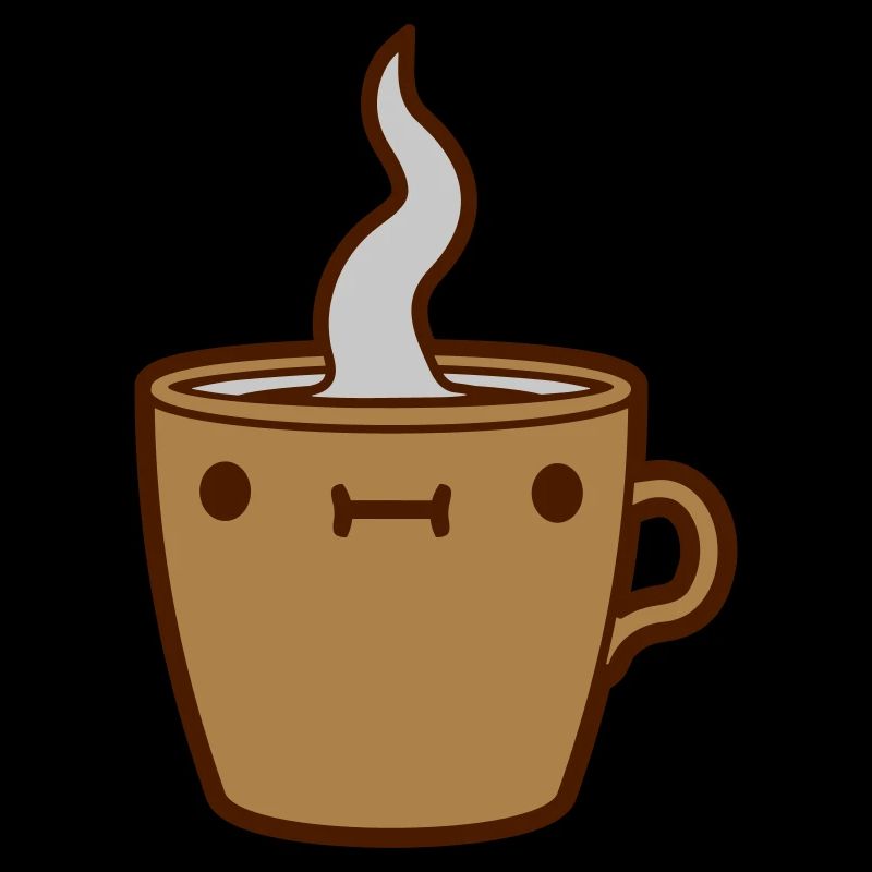 Süßes Gesicht Kaffeetasse