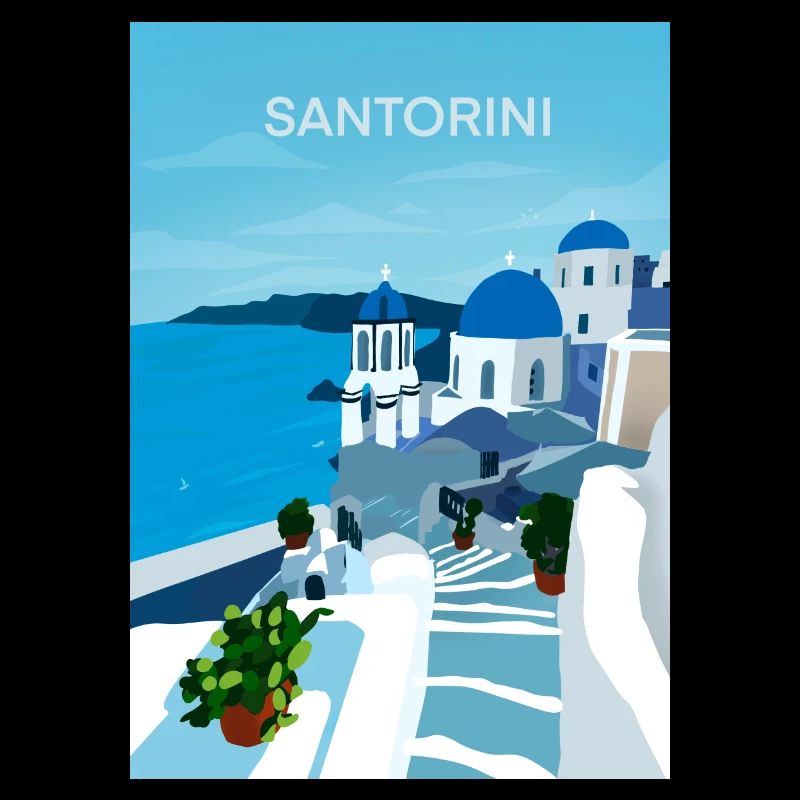 SAntorini, grèce