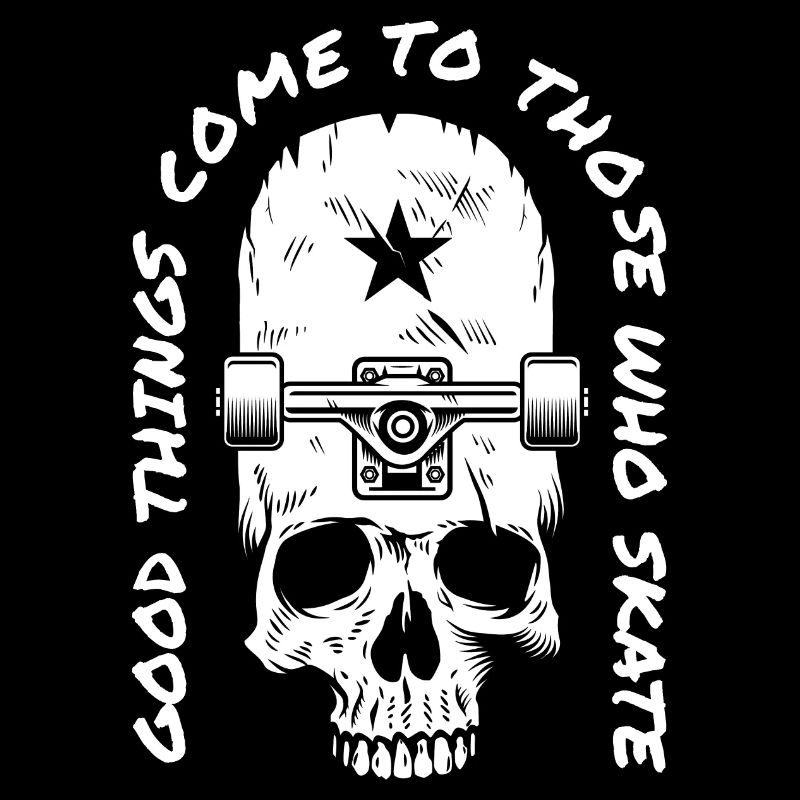 Drôle de dicton de skateboard