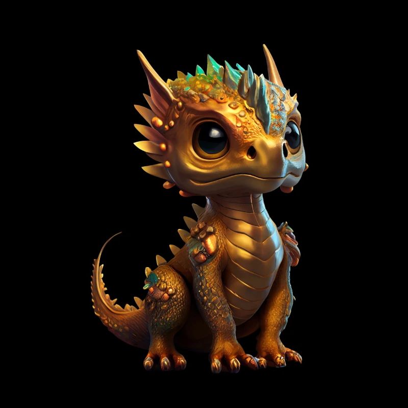 Petit dragon mignon 12