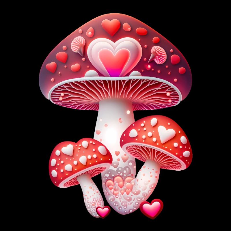 Heart's Mushrooms