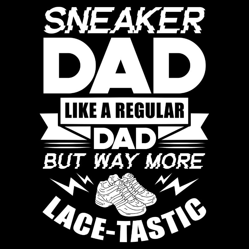 Sneaker papa lacetastic Design pour un fan de sneaker