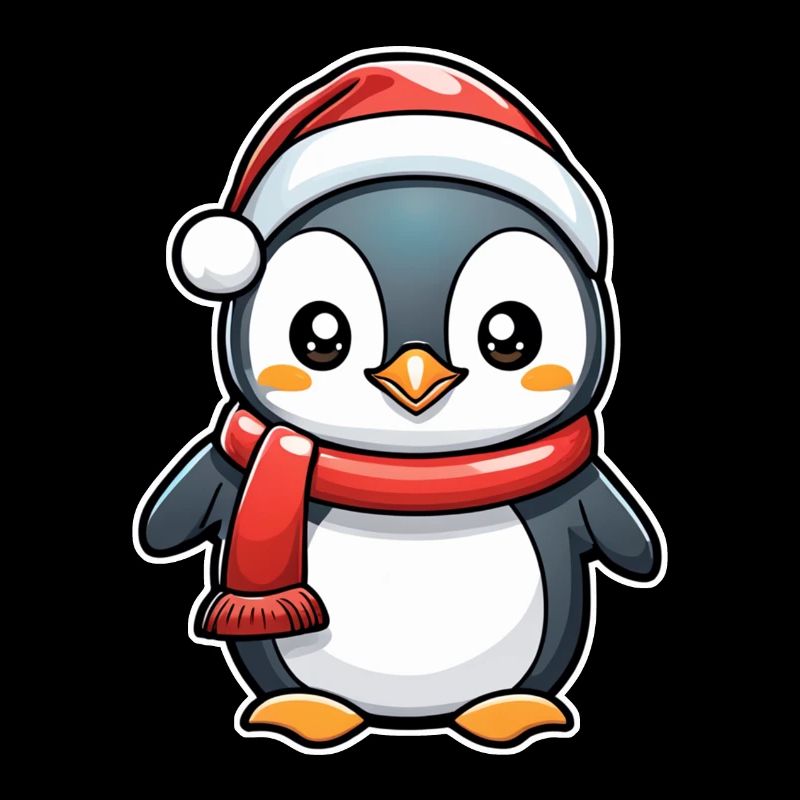 Penguin Christmas Hat