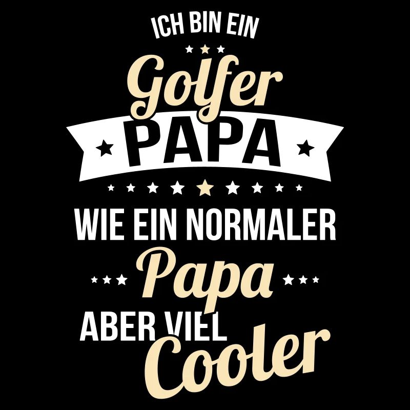 Papa golfeur comme un papa normal mais beaucoup plus cool