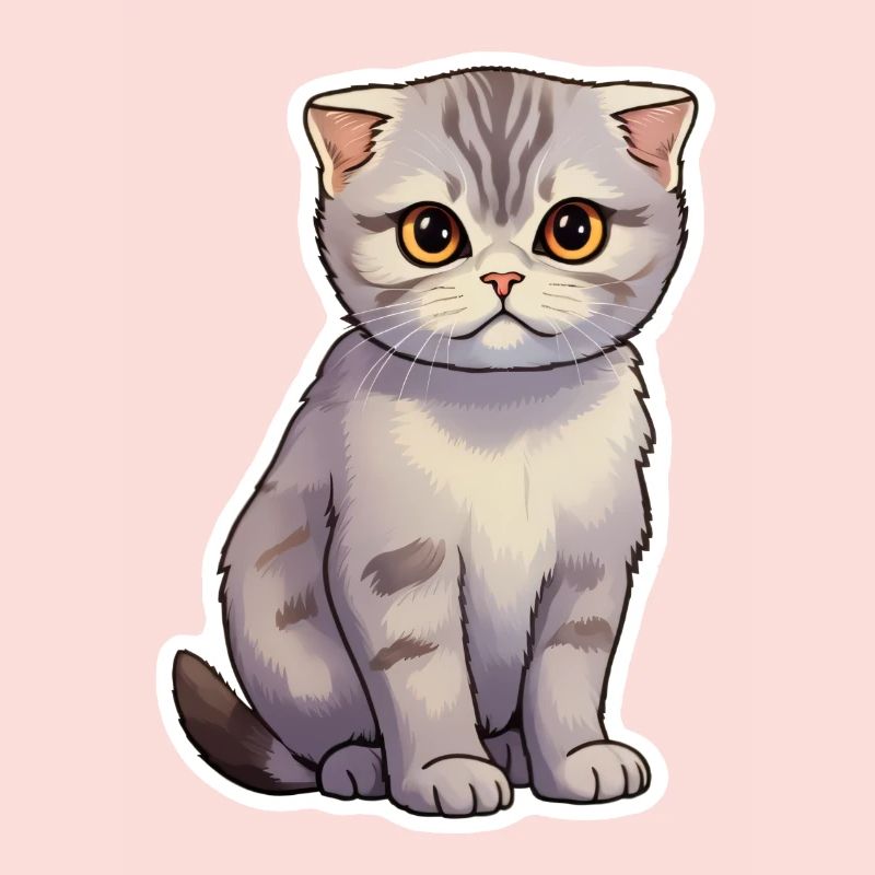 Scottish Fold Katze süß