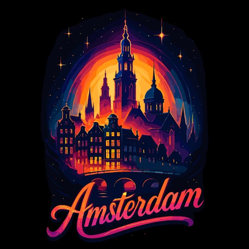 Amsterdam Capitale Pays-Bas Pays-Bas Cadeau