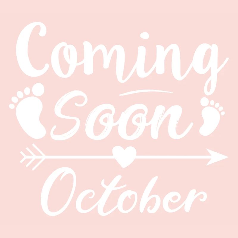 bébé arrive bientôt octobre
