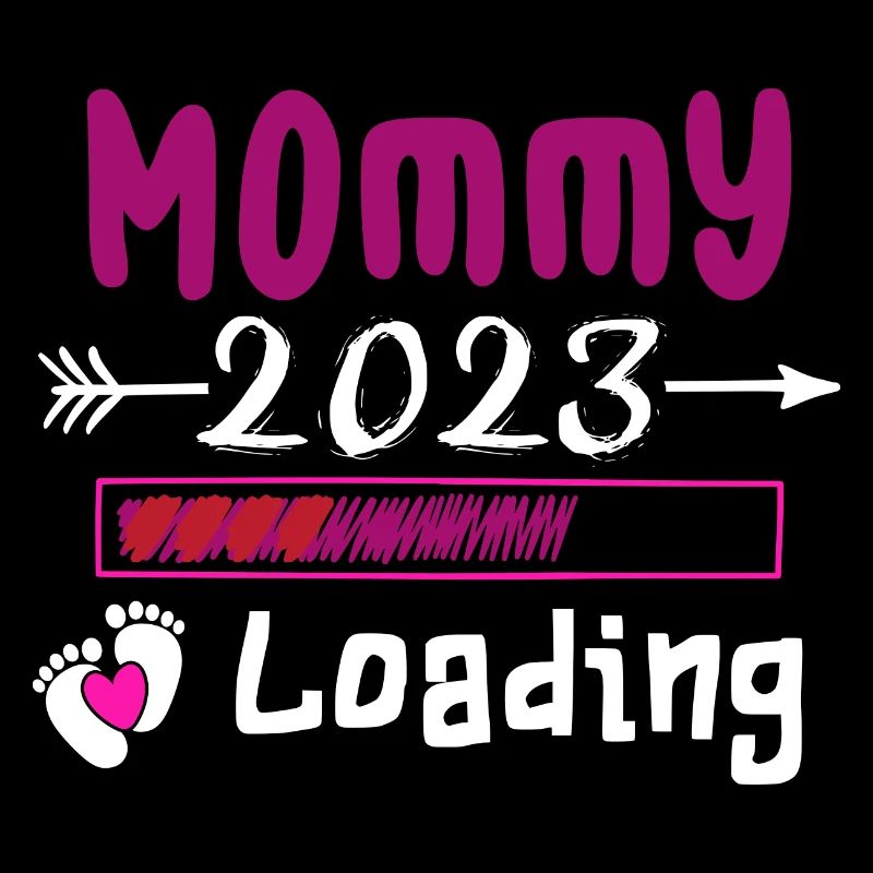 Mama loading 2023, werdende Mutter 2023
