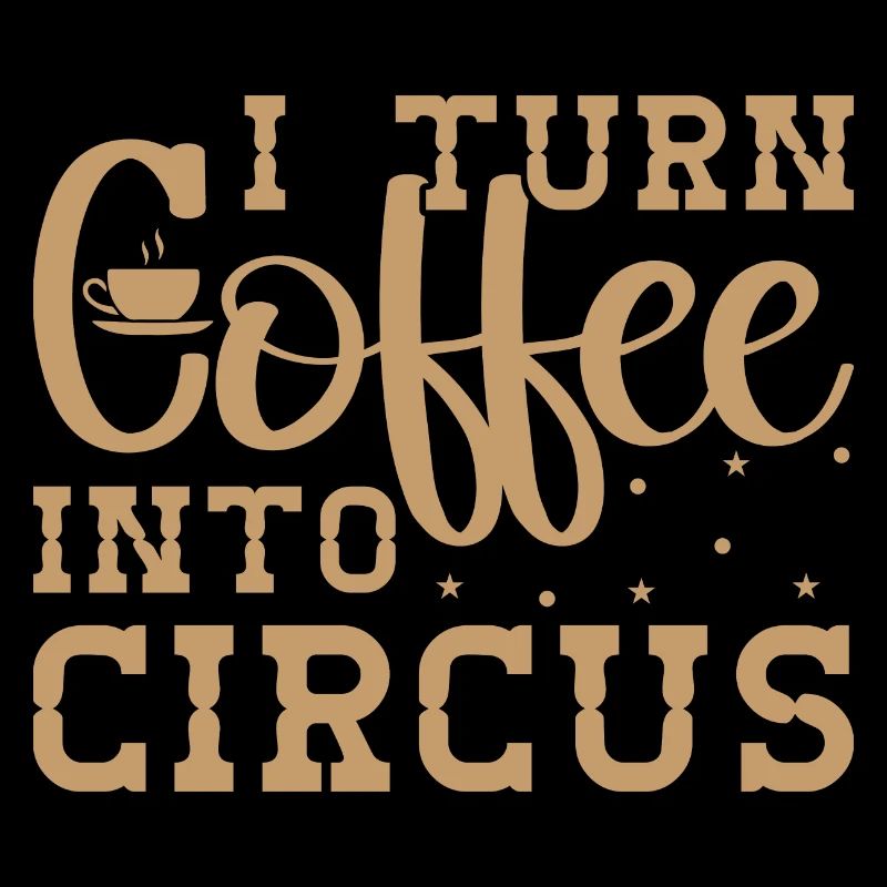 Je transforme le café en cadeaux d’artiste de cirque