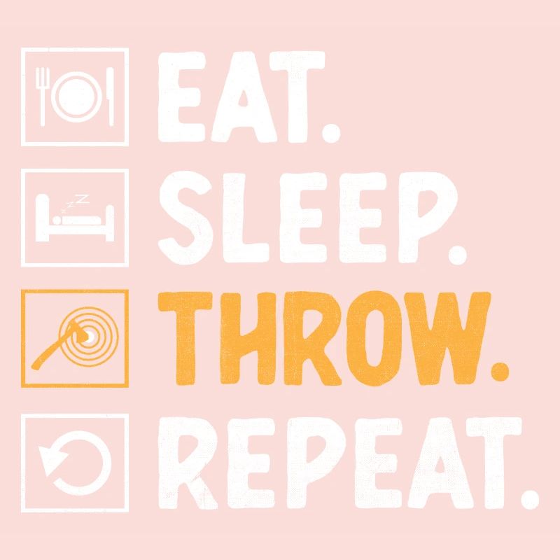 Eat Sleep Throw Repeat Axe Throwing Hatchet