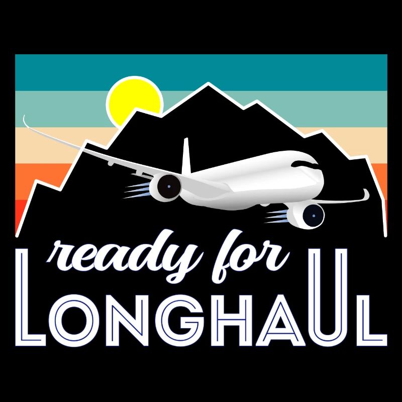 A350 Ready for Longhaul - Geschenk Pilot