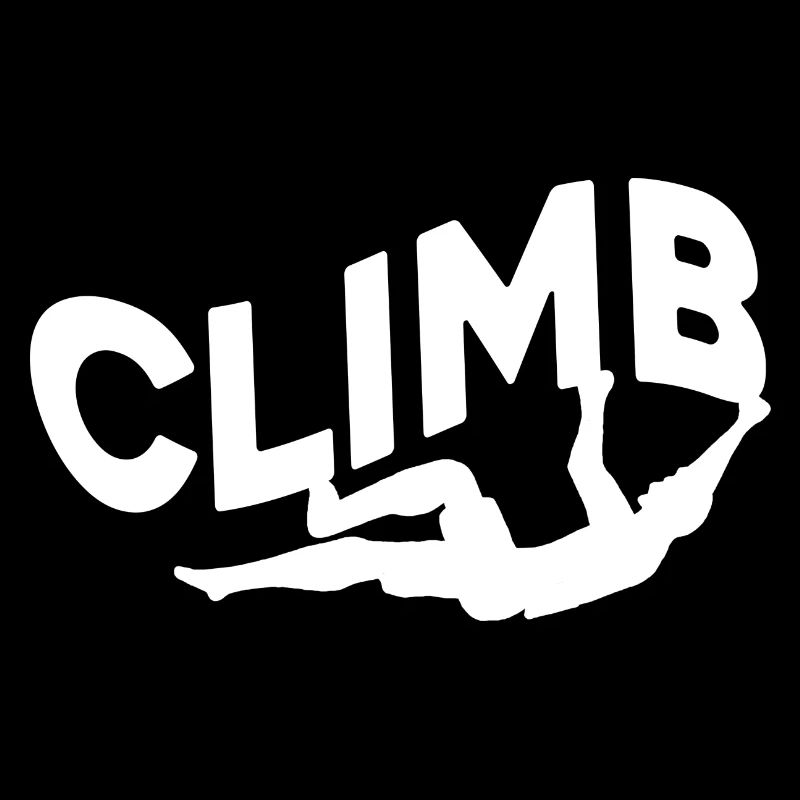 Climb Like Sloth Take Your Time design for climber